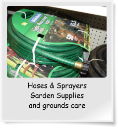 Hoses & Sprayers Garden Supplies and grounds care